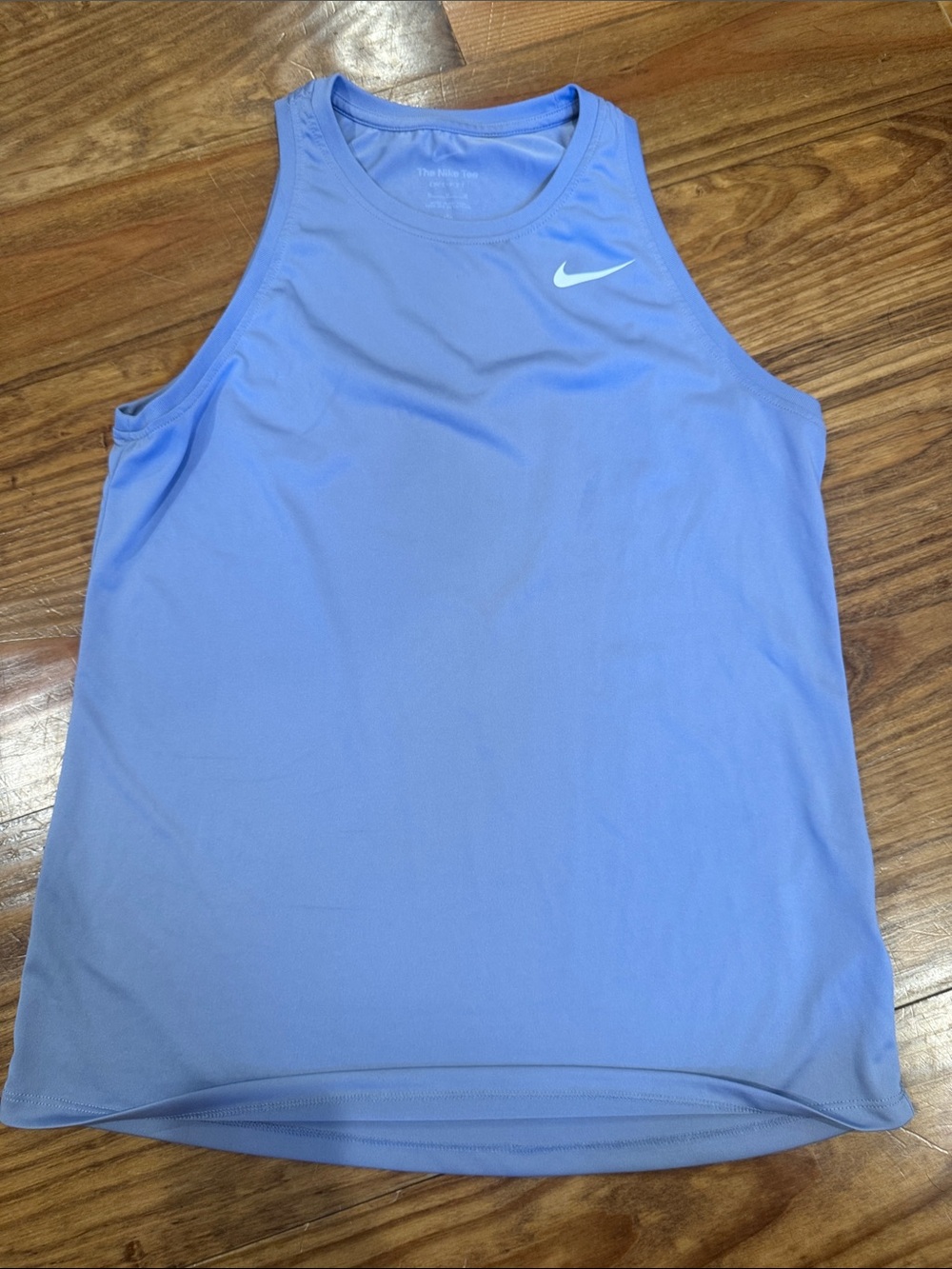Nike Periwinkle Tank with White Swoosh